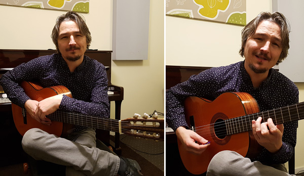 Jonathan Bratoëff, Gitarrenlehrer an der B&B Musikschule Berlin