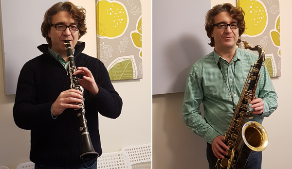 Bruno Bernhardt, Saxophonlehrer und Klarinettenlehrer B&B Musikschule in Berlin