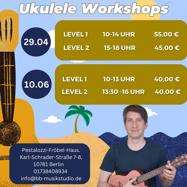Workshops: Ukulele lernen