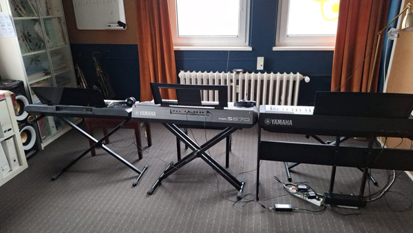 Keyboard Workshops in der B&B Musikschule Berlin