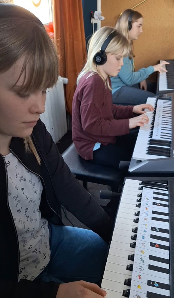 Keyboard-Workshops für Kinder in der B&B Musikschule Berlin